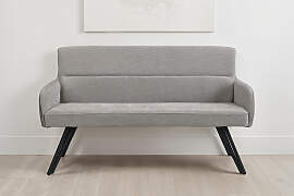 Sitzbank BYLIVING "Tino", hellgrau,