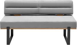 Sitzbank Canon Silberfarben