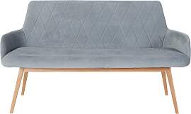 Sitzbank HOME AFFAIRE "Brest", grau