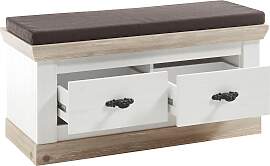 Sitzbank HOME AFFAIRE "Florenz", weiß