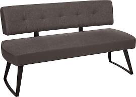 Sitzbank in Dunkelgrau ca. 160cm