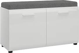 Sitzbank LIVING CHARM "Merano", weiß,