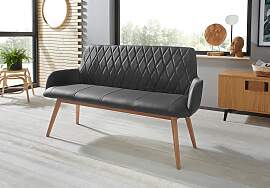 Sitzbank OTTO HOME "Brest", schwarz