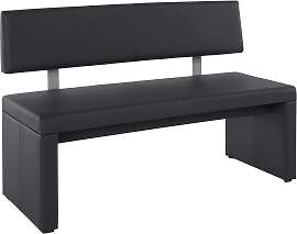 Sitzbank OTTO HOME "Charissa", schwarz,