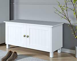 Sitzbank OTTO HOME "Juventus", weiß