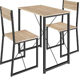 Sitzgruppe Margate - Industrial Holz hell, Eiche