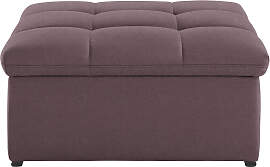 Sitzhocker DOMO COLLECTION "Lagoa", lila 