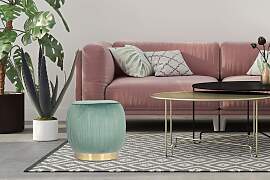 Sitzhocker KAYOOM "Hocker Lilje, Edler Touch