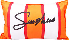 Sitzkissen CAPELLI NEW YORK, rot, orange,