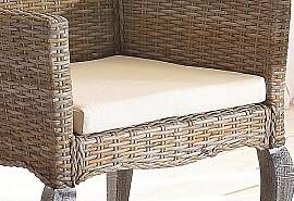 Sitzkissen "Stuhlparade", beige (creme,