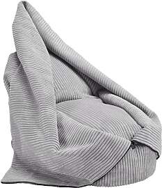 Sitzsack Capri Hellgrau Cord