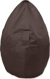 Sitzsack KINZLER "Kimi small", braun,