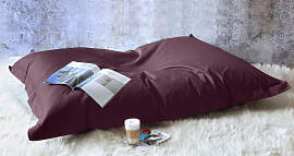 Sitzsack KINZLER "Sylt", lila (pflaume), 