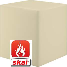 Sitzwürfel perle creme  B1 schwer entflammbar 43