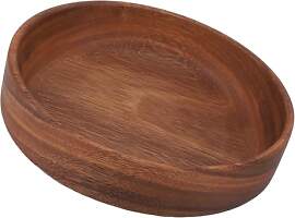 SIXRUN Obstschale Snackschale Salatschale Holz