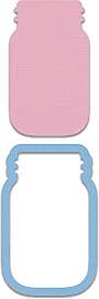 Sizzix Framelits Die 664890 Jar Set 2 Pack Cutting 