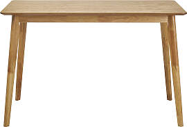 Skandinavischer Esstisch Eschenfurnier B120 cm