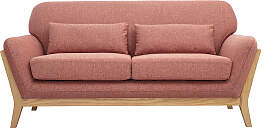 Skandinavisches 2-Sitzer-Sofa aus