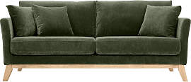 Skandinavisches Sofa 3-Sitzer Bezug abnehmbar
