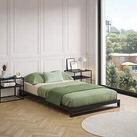 skølm Vidar Metallbett 120x200 cm – Bett aus