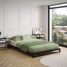 skølm Vidar Metallbett 140x200 cm – Bett aus