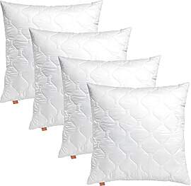 sleepling Kopfkissen 80x80 cm 4er Set, Allergiker