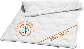 sleepling Ultra leichte Sommerdecke 200x200 cm,