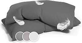 SLEEPWISE 2er Set Premium Kissenbezug 40 x 80 cm,