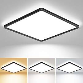 slochi 3Farben 3000/4000/6500K LED Deckenleuchte,