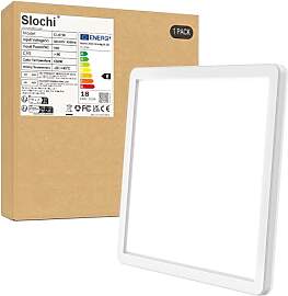 slochi LED Deckenleuchte, 18W Ultra Dünn