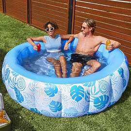 SLOOSH Aufblasbarer Swimmingpool, 5,5 ft × 20