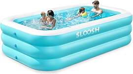 Sloosh Aufblasbarer Swimmingpool mit Sitzen, 304,8 