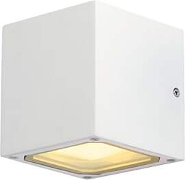 SLV SITRA CUBE Wandleuchte, weiss, 2xGX53, max.