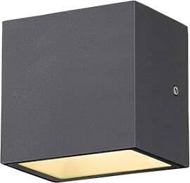 SLV SITRA CUBE WL, LED Outdoor Wand- und