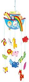 Small Foot 10114 Mobile Noahs Arche, Babyspielzeug 
