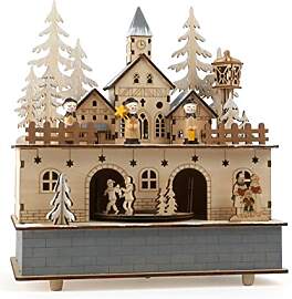 small foot Spieluhr & Lampe Kleines Dorf aus