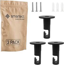 smartect Zweiteilige Wand- und Deckenpins zum