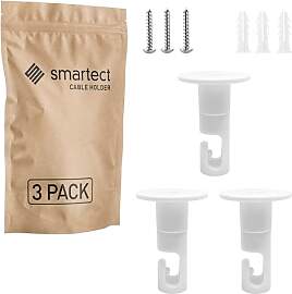smartect Zweiteilige Wand- und Deckenpins zum