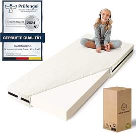 smartwood Kindermatratze 90x180 12cm Matratze für 