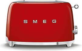 Smeg, 2x2 TSF01RDEU -Toaster, 2 Schlitze für 2