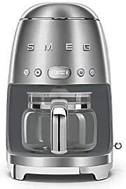 Smeg DCF02SSEU Filter Coffee Machine, 18/8