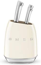 Smeg, Messerblock, KBSF02CR, Creme