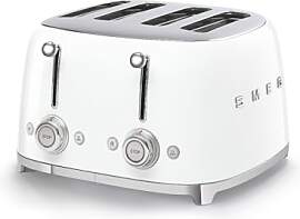 Smeg, Toast 4x4 TSF03WHEU, 4 Fächer für 4