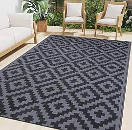 smiry Outdoor Teppich Wasserfest Balkon Camping