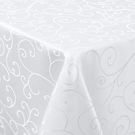 smiry Tischdecke Abwaschbar Ornamente Rechteckig