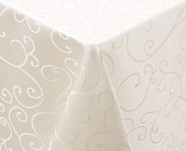 smiry Tischdecke Abwaschbar Ornamente Rechteckig