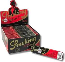 Smoking King Size de Luxe schwarz