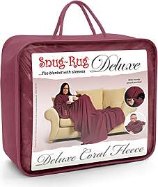 Snug Rug Deluxe Kuscheldecke mit Ärmeln für