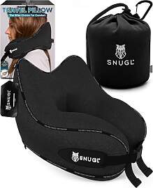 SNUGL Nackenkissen Memory Foam Waschbar &