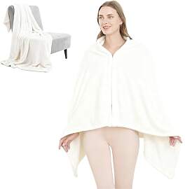 SNZ Flanell Decke Poncho Damen & Herren -